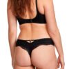 pantytvsbm4 Panty Thong Victoria’s Secret Black Mirage