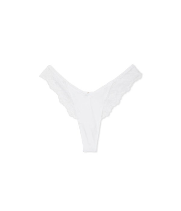 Panty Colaless Victoria's Secret White Enchantment