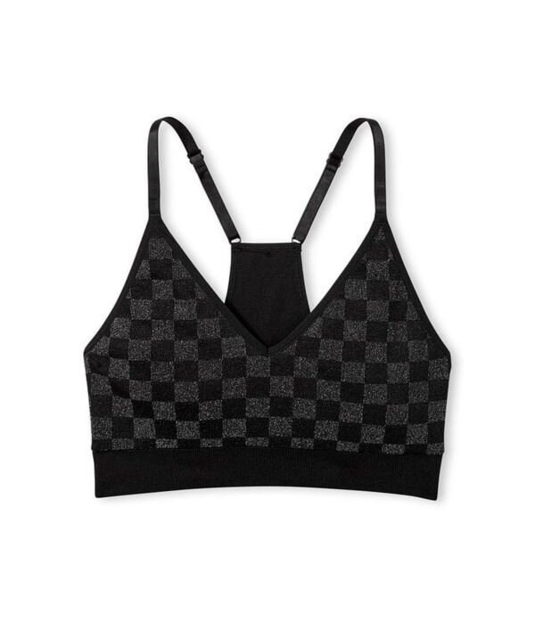 Peto Deportivo Cuadros Negro Victoria's Secret Pink