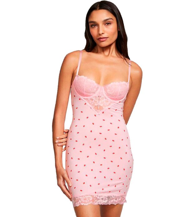 Minimodal Encaje Diseño Labios Victoria's Secret