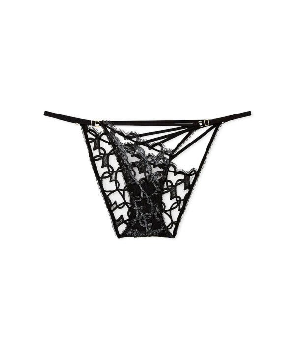 pantyebvs1 Panty Encaje Black Victoria's Secret