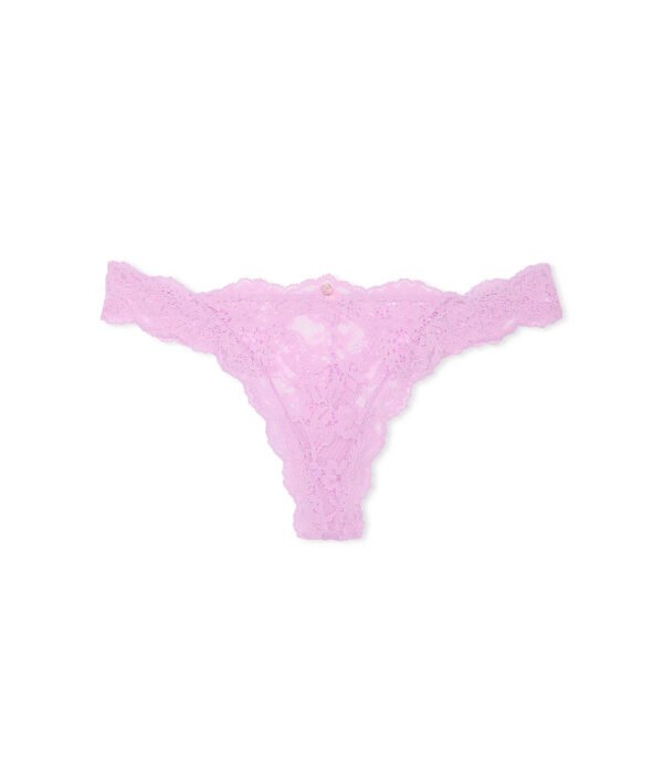 Panty Encaje Silky Lilac Victoria's Secret