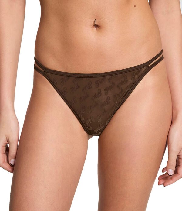Tanga Malla Brown Strappy Victoria’s Secret