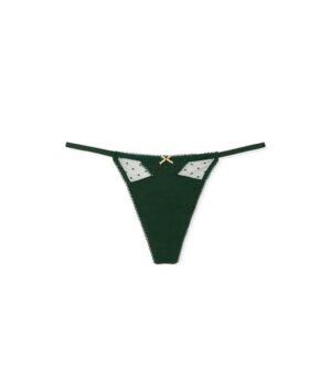 tangassgvs1 Tanga Stretch Soft Green Victoria's Secret