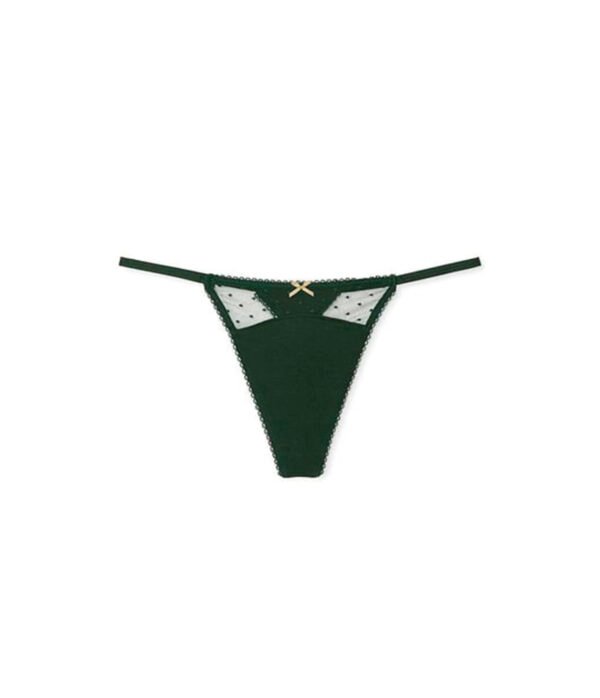 Tanga Stretch Soft Green Victoria's Secret